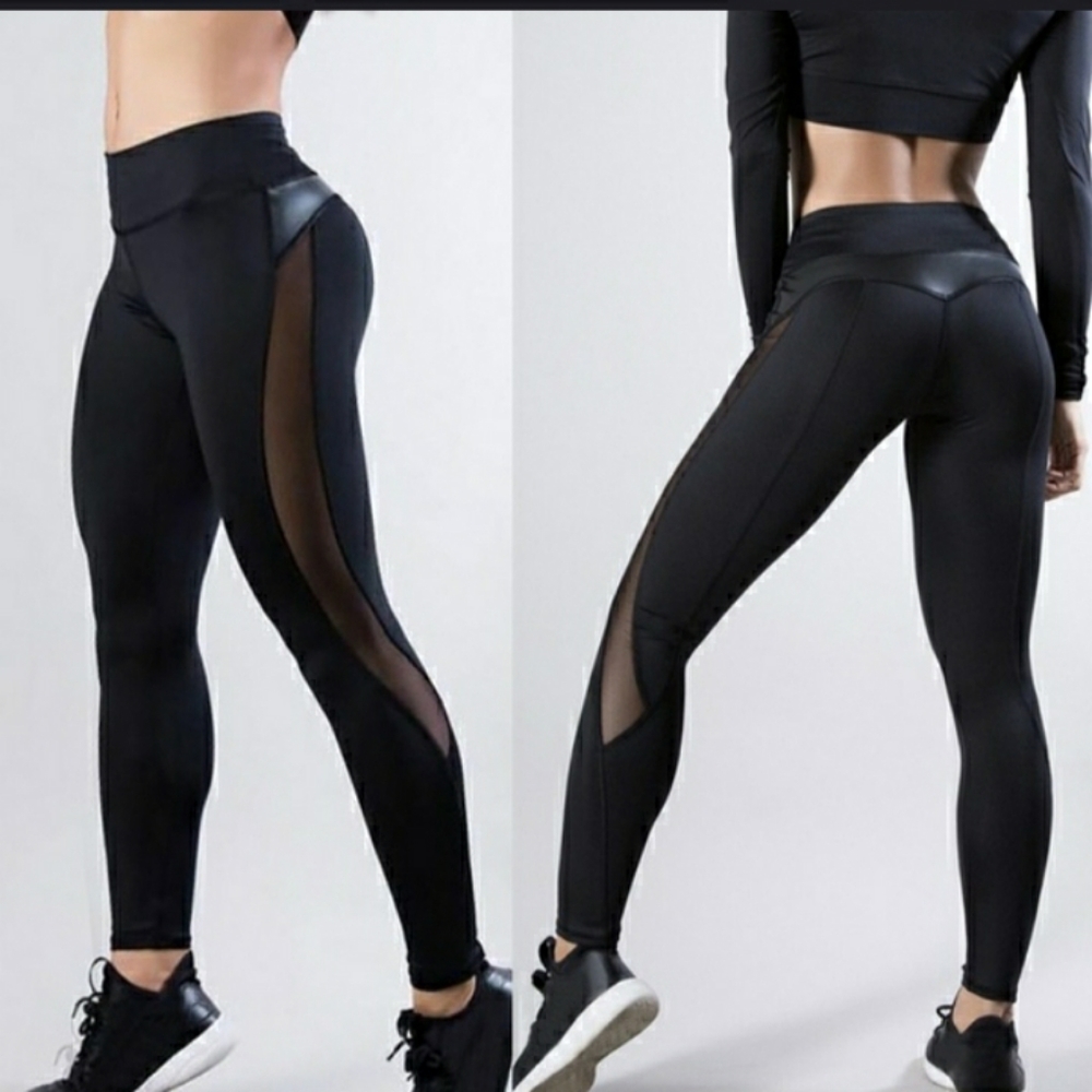 New Women's High Waist Yoga Pants - Picture 1 of 4